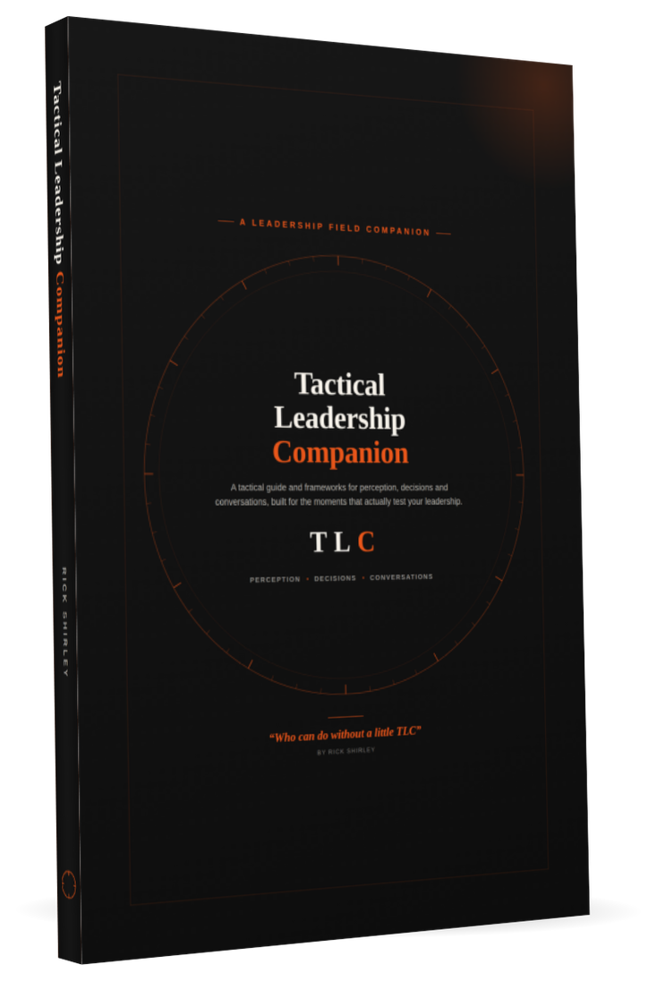 Tactical Leadership Companion hardback book